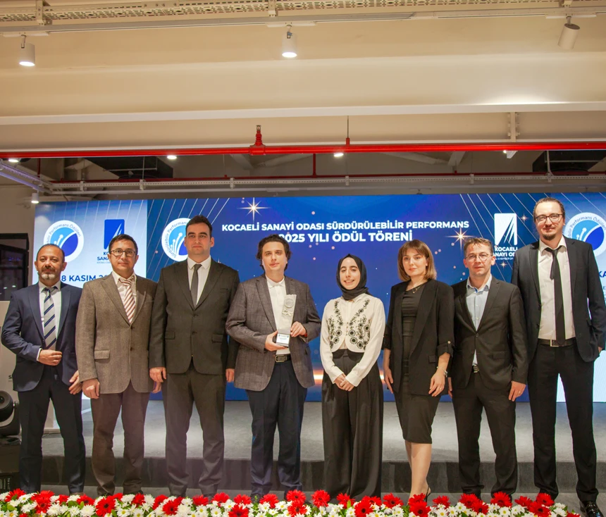 Sürdürülebilir Performans Ödülleri 2025’te KOBİ Kategorisinde Birincilik Ödülü Aldık