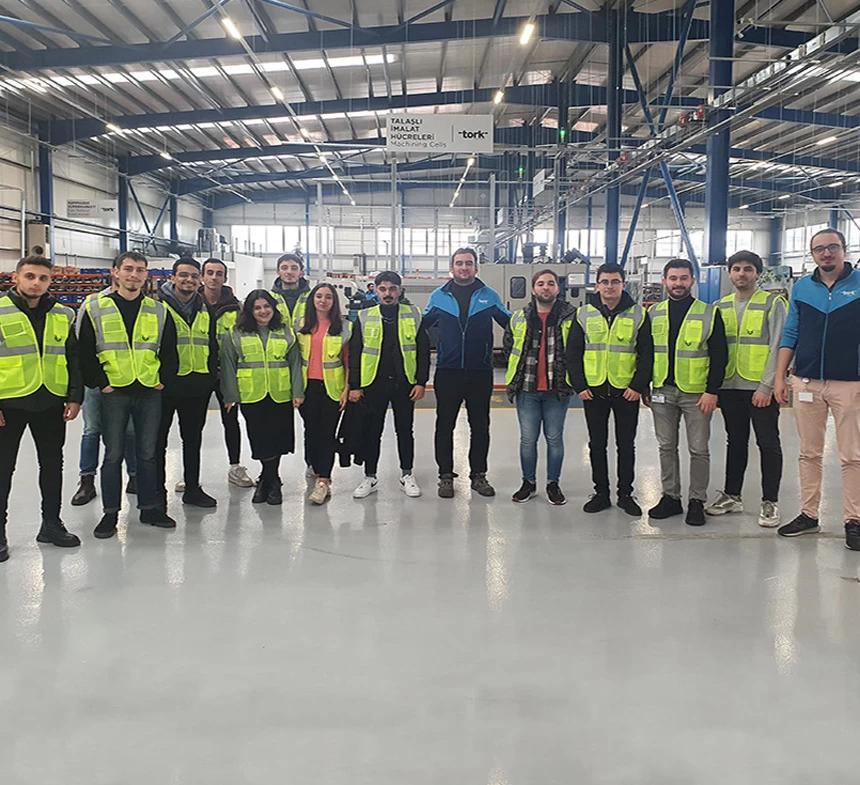 Engineering students from Haliç University visited our company.