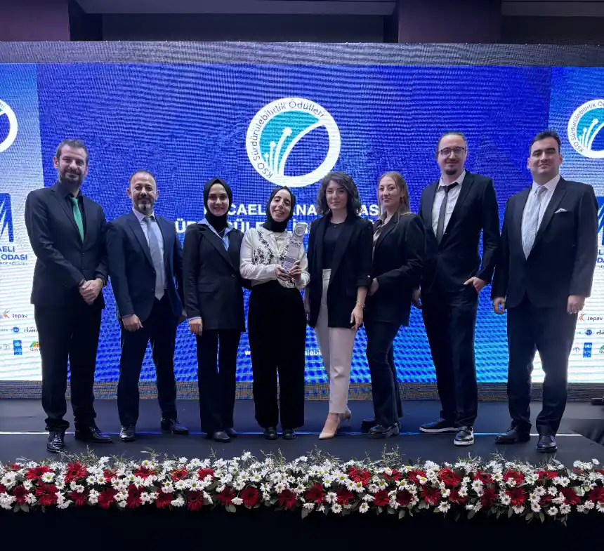 We Won an Award from the Kocaeli Chamber of Industry Sustainability Awards