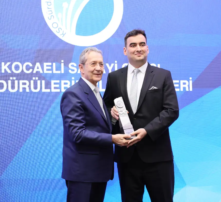 We Won an Award from the Kocaeli Chamber of Industry Sustainability Awards-2