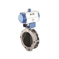 Double Flanged Butterfly Valve Special for Cement Industry gallery image 1