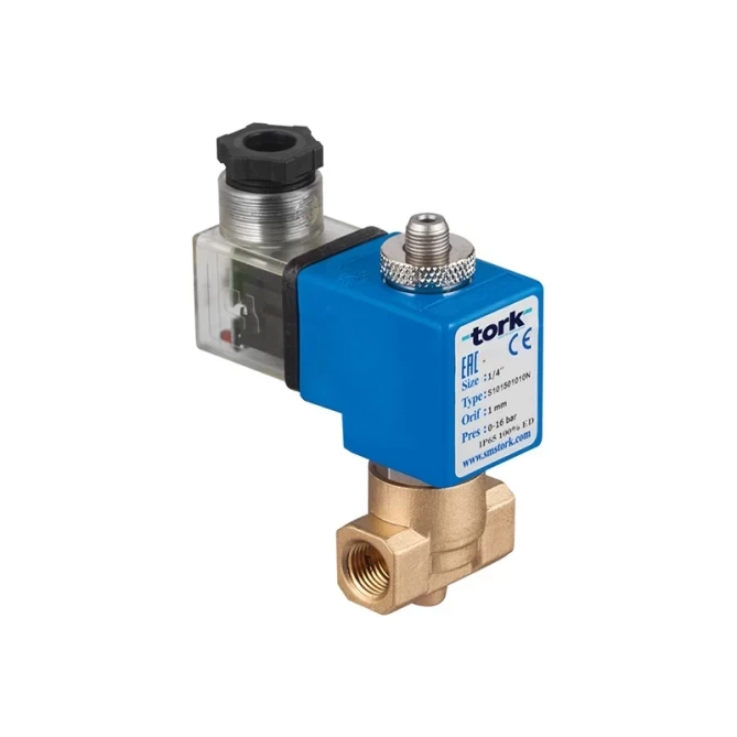 G3W Seri 3/2 Yollu On-Off Kumanda Solenoid Valf gallery image 1