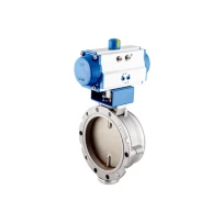 Single Flanged Butterfly Valve Special for Cement Industry gallery image 1