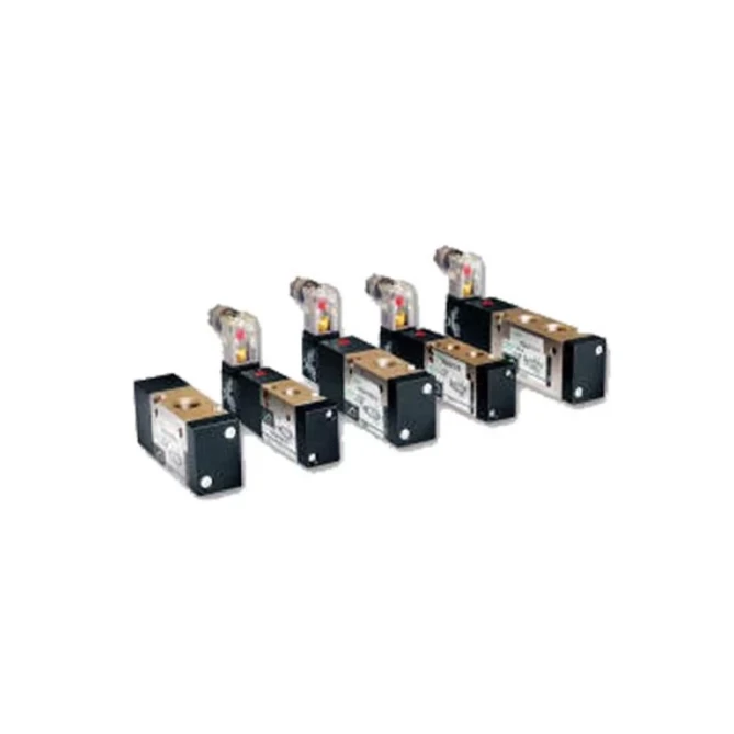 PN52W2S – 1/4” 5/2 Double Coil Panel Mounted Solenoid Valve gallery image 1