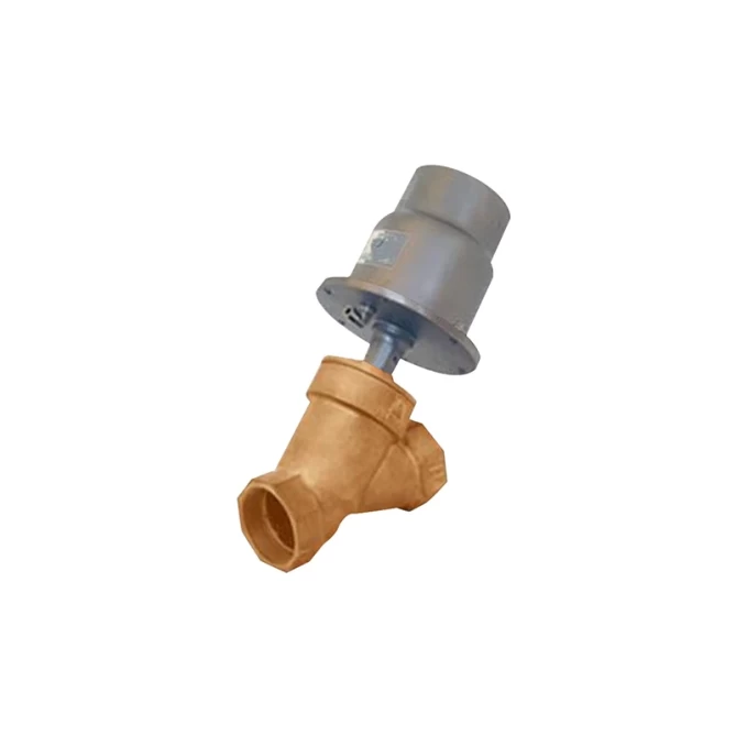PP1095 Brass Body Stainless Actuated Pneumatic Piston Valves gallery image 1