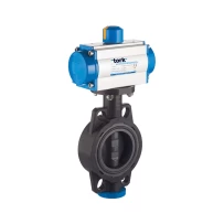 TORK-PAV 812 Pneumatic Actuated PVC Butterfly Valve gallery image 1