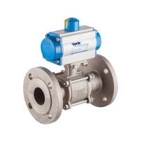 TORK-PAV 905 Pneumatic Actuated Stainless Steel Ball Valve gallery image 1