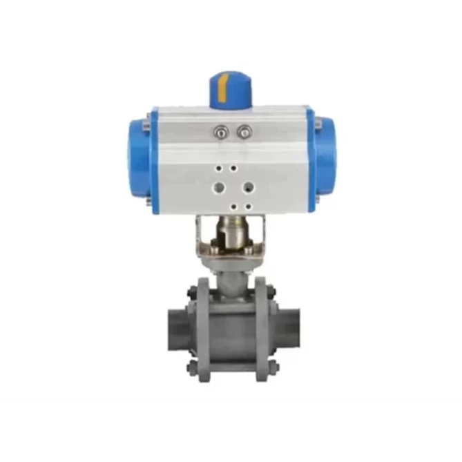 TORK-PAV 907 Pneumatic Actuated Carbon Steel Ball Valve gallery image 1