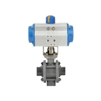 TORK-PAV 908 Pneumatic Actuated Carbon Steel Ball Valve gallery image 1