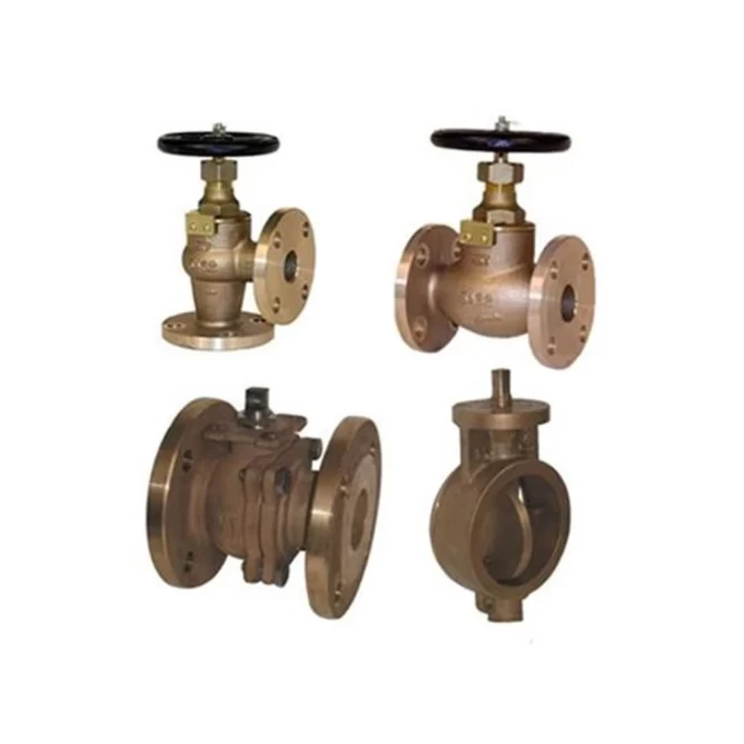 TORK-BKV 921 Serisi Bronz Gövde Küresel Vana Kelebek Vana Glob Vana gallery image 1
