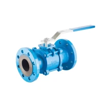 TORK-KV 907F Series Carbon Steel Ball Valve Flanged 2/2 Way gallery image 1