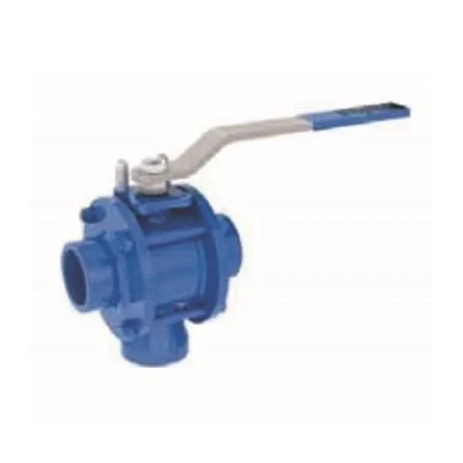 TORK-KV 908D Series Carbon Steel Ball Valve Threaded 3/2 Way gallery image 1