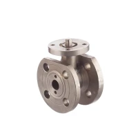 TORK-KV 909F Series Monoblock Stainless Steel Ball Valve Flanged 2/2 Way gallery image 1