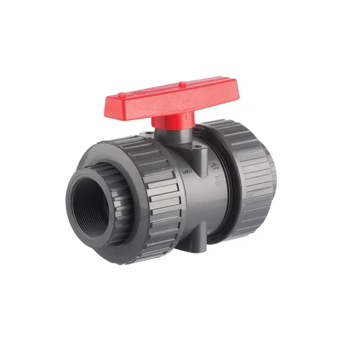TORK-KV 913-2 Series PVC Ball Valve Threaded 2/2 Way gallery image 1