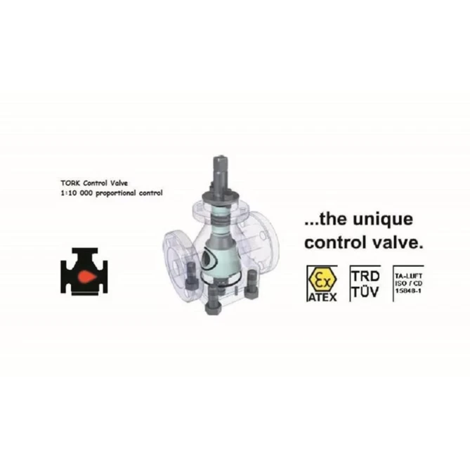 TORK - KV 915 Serisi Oransal Küresel Vana Yüksek Sıcaklık ve Basınç gallery image 1