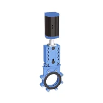TORK-PAV 815 Pnömatik Aktüatörlü Bıçaklı Vana gallery image 1