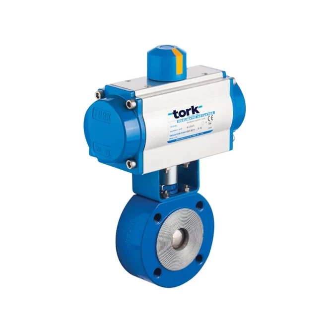 TORK-PAV 910 Serie Pneumatische Antriebe Carbonstahl Monoblok Kugelventil gallery image 1