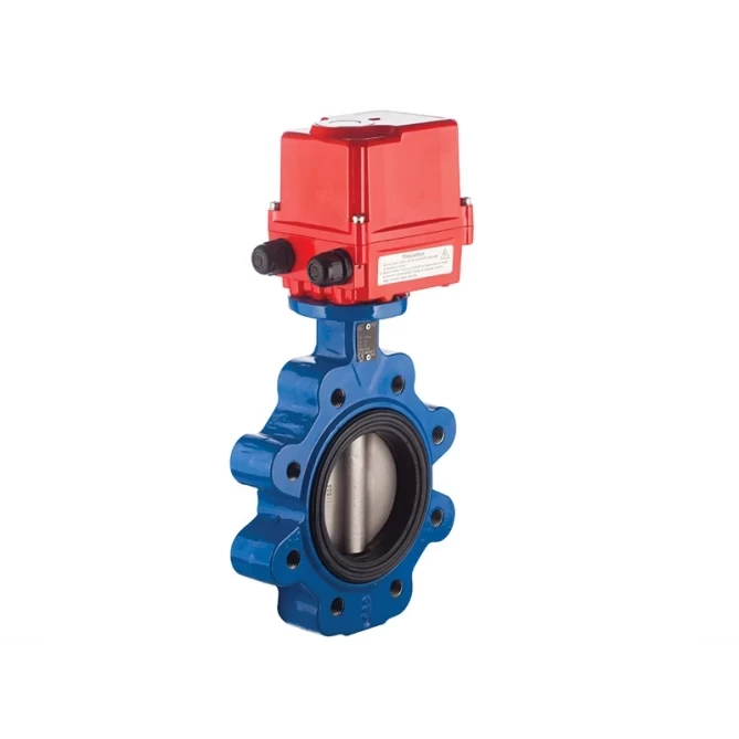 TORK-EAV 803 Elektrik Aktüatörlü Lug 1150 Tip Kelebek Vana gallery image 1