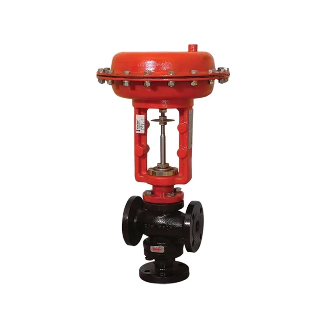 TORK-LDV 906 Serie 3 Weg Proportional Pneumatische Kugelventil, Für Dampf, PN16 gallery image 1