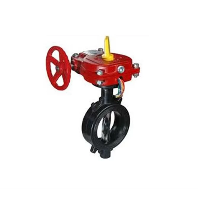 Positioner Mounted Butterfly Valve for Fire System gallery image 1