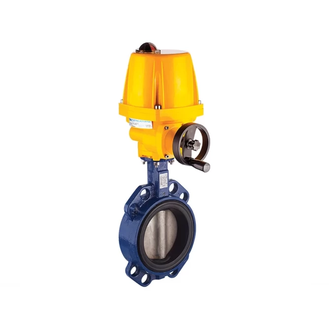 TORK-EAV 800 Electric Actuated Wafer 121 Type Butterfly Valve gallery image 1