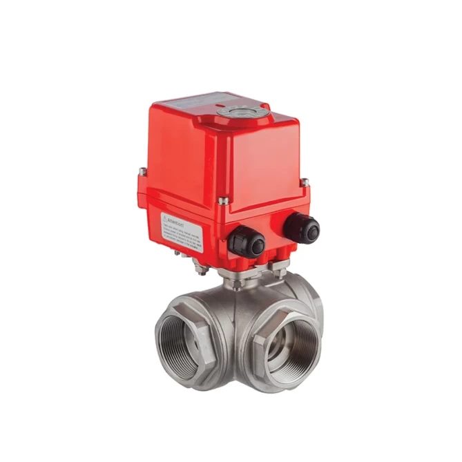 TORK-EAV 904 Electric Actuated Stainless Steel Ball Valve gallery image 1