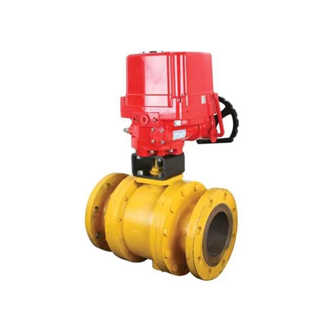 TORK-EAV 909 Electric Actuated Natural Gas Ball Valve gallery image 1