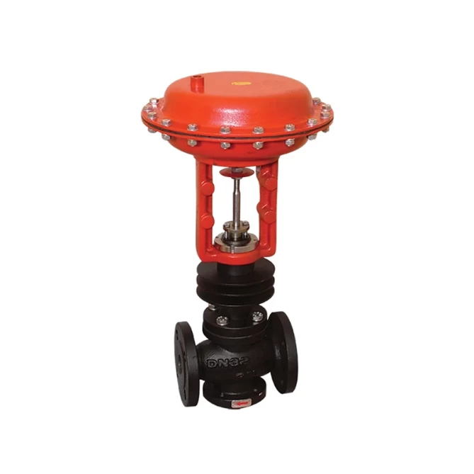 TORK-LDV 903 On-Off Pneumatic Controlled 2 Way Hot Oil Globe Valve gallery image 1